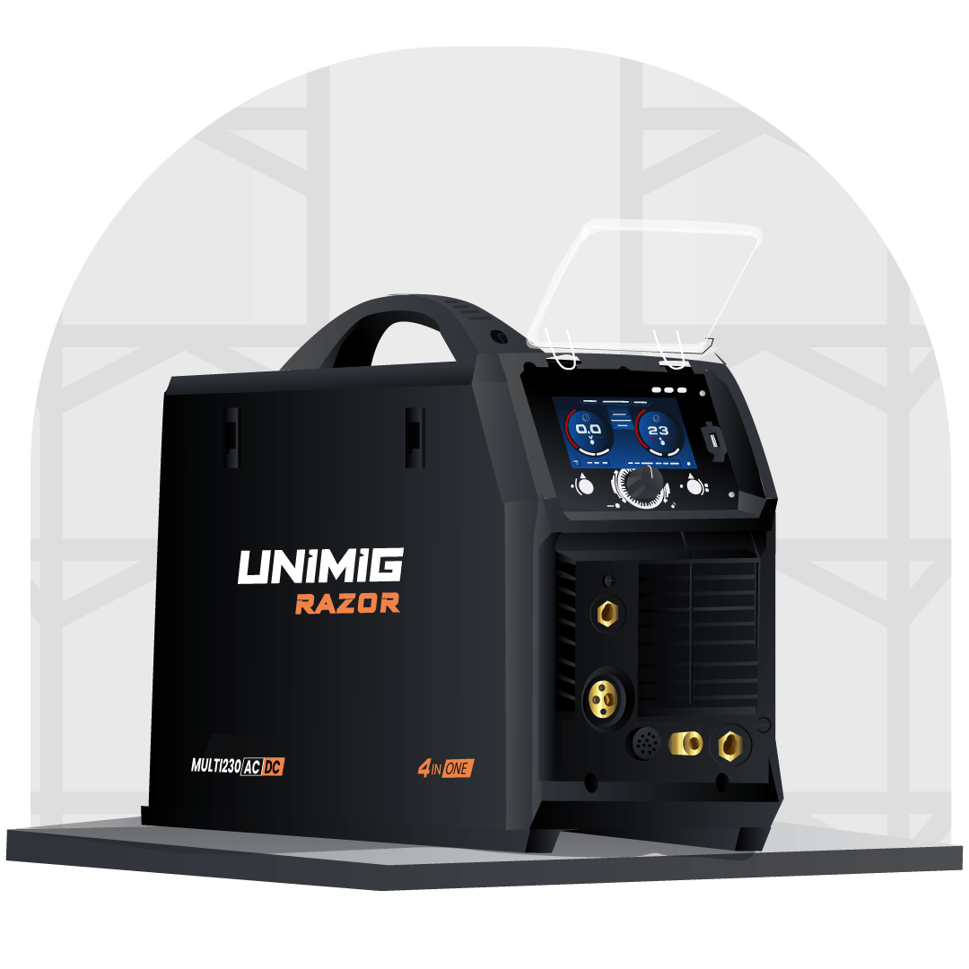 RAZOR MULTI 230 AC/DC welder illustration