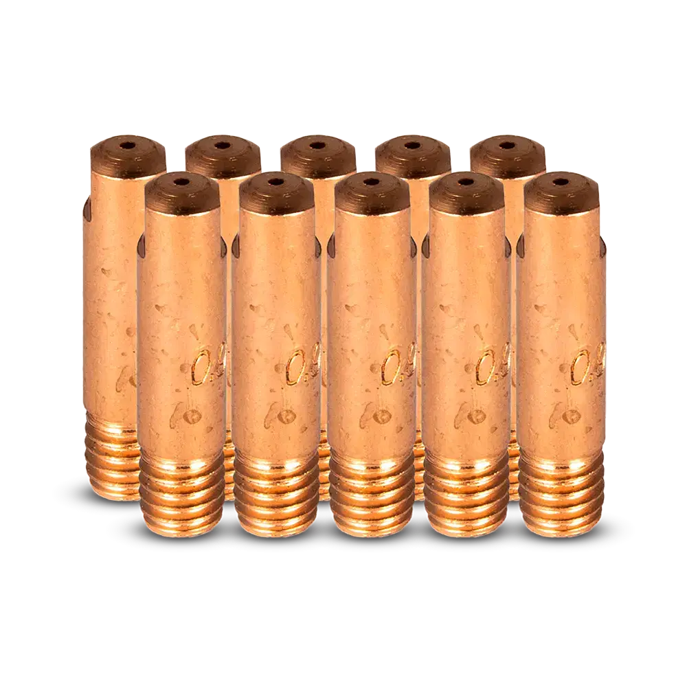 Binzel Style M6x6mm Aluminium Contact Tips