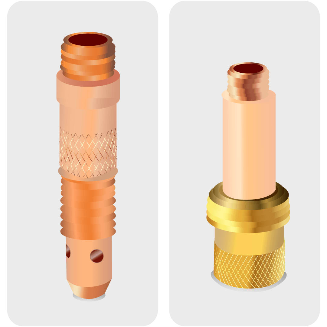 Collet Body Vs Gas Lens