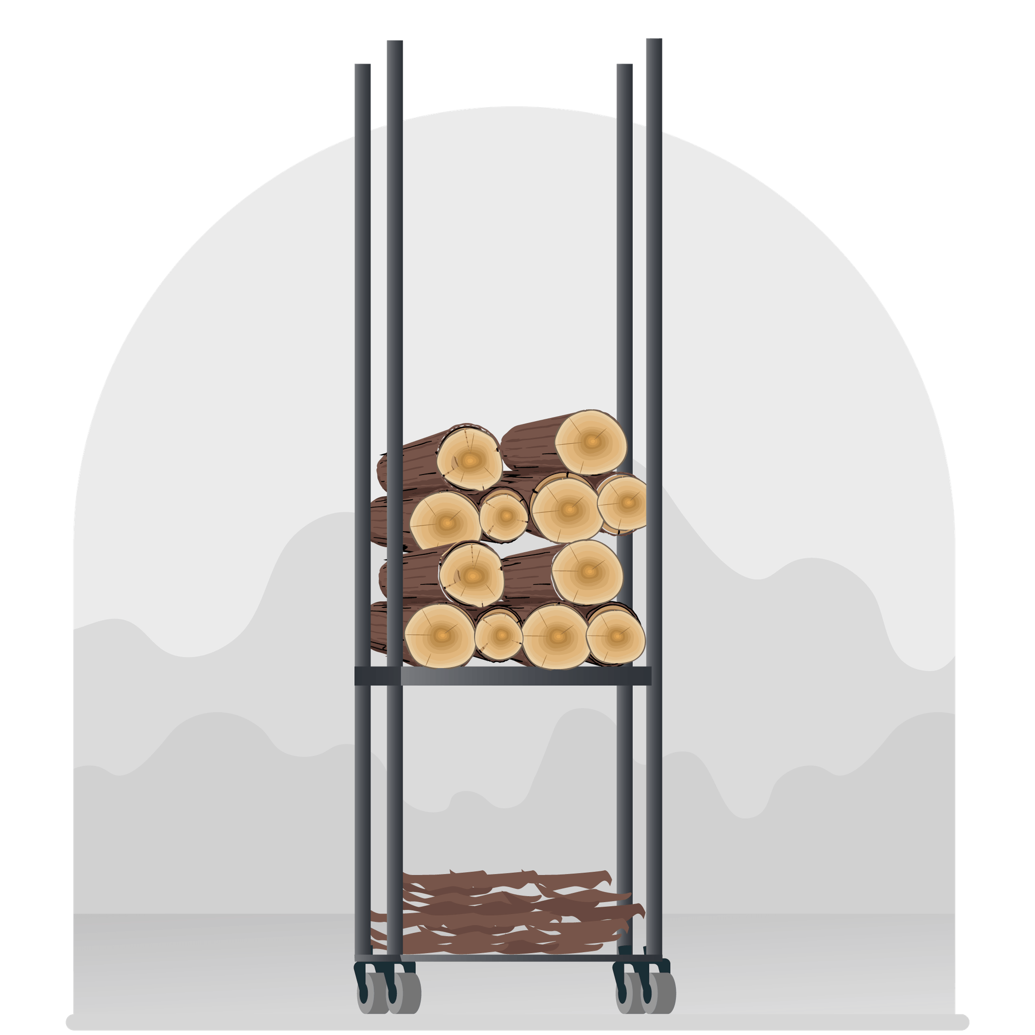 How to Build a Firewood Rack